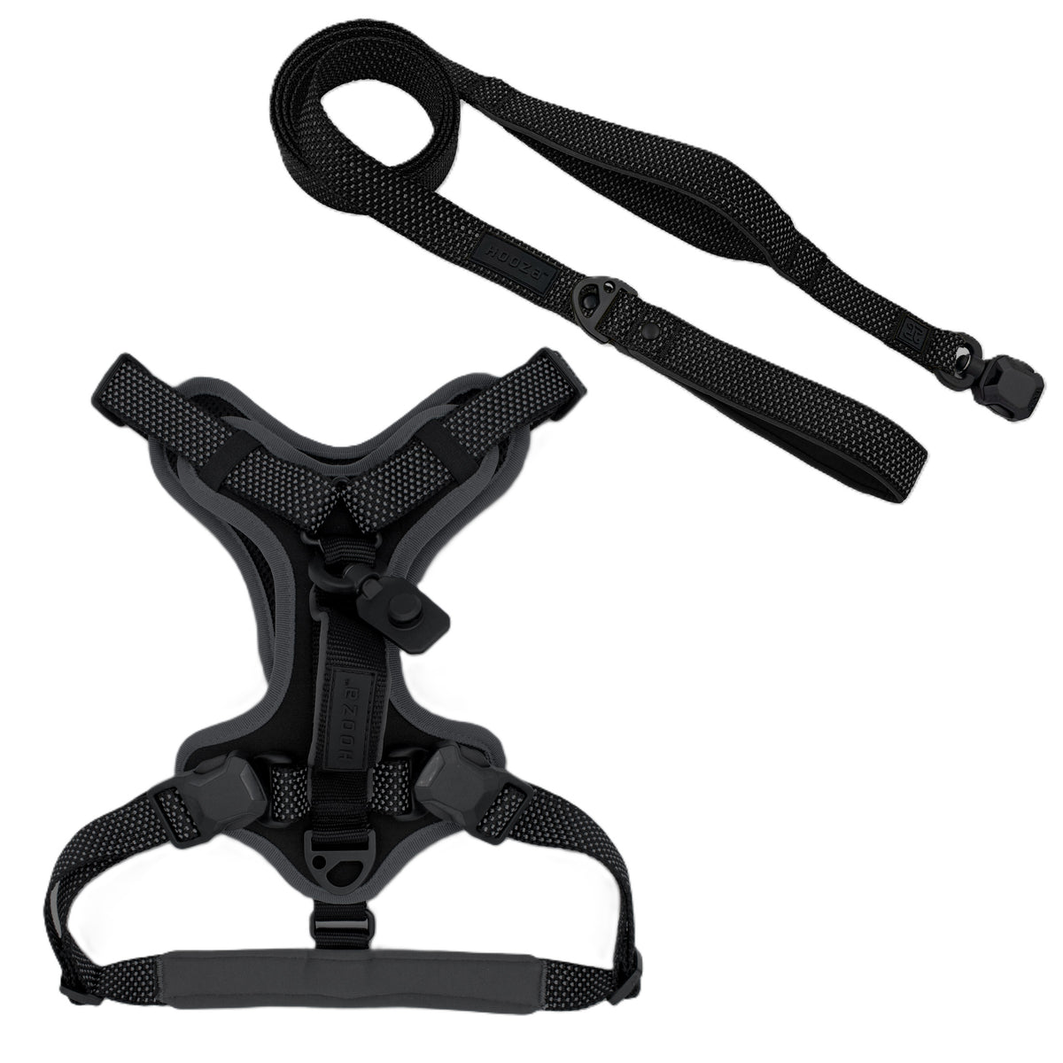 HOOZA Magnetic Quick Clip: Control Harness & Flat Leash
