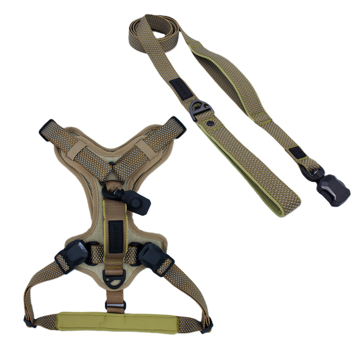 HOOZA Magnetic Quick Clip: Control Harness & Flat Leash